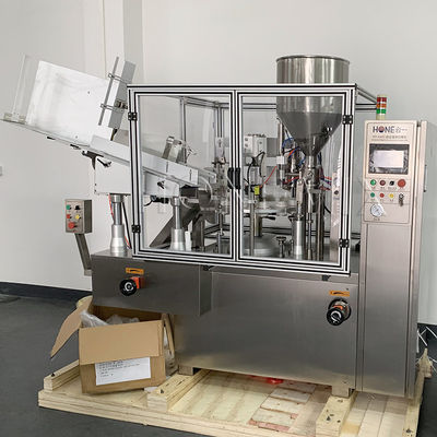Machine de remplissage et d'étanchéité de tubes en plastique industriel 2 kW