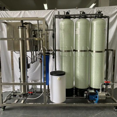 Une usine de traitement de l'eau en RO à un stade FRP usine d'osmose inverse automatique