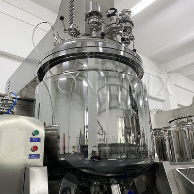 Chauffage émulsifiant électrique cosmétiques mélangeur homogénéiseur sous vide