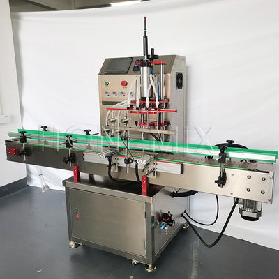 Machines automatiques de remplissage de liquide 1600W Filler à bouteille à pulvérisation 4 têtes