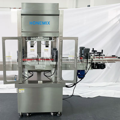 Machine à écrouer automatique pour la ligne de remplissage de lotions pour le corps