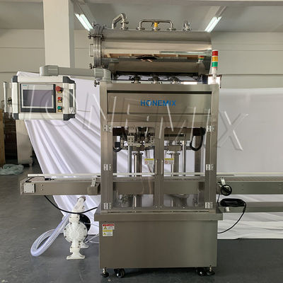 Machine à écrouer automatique pour la ligne de remplissage de lotions pour le corps