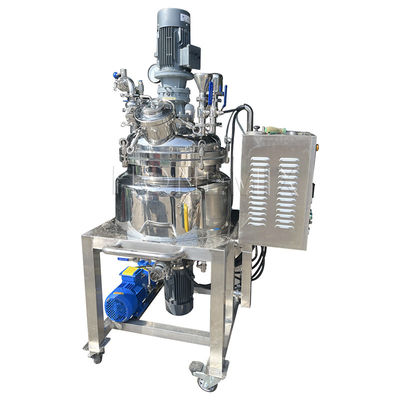 380V machine à mélanger à émulsifier sous vide réservoir d'homogénéisation type fixe