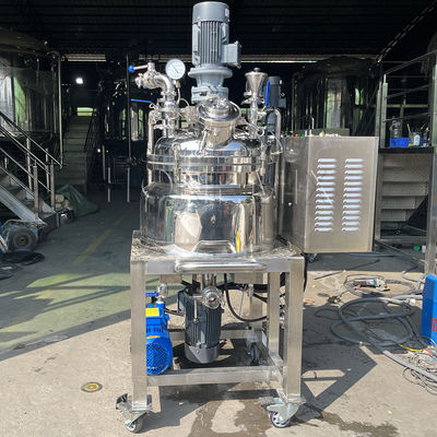 380V machine à mélanger à émulsifier sous vide réservoir d'homogénéisation type fixe