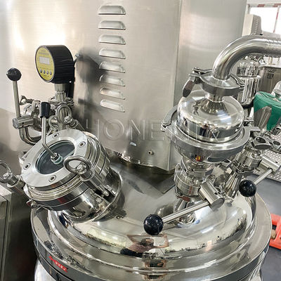 Homogénéiseur sous vide mélangeur d'émulsifiants 4 kW mélangeur de crème corporelle