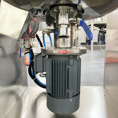 Homogénéiseur sous vide mélangeur d'émulsifiants 4 kW mélangeur de crème corporelle