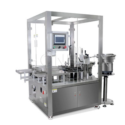Ampoule bouteille Monobloc machine de remplissage et d'étanchéité automatique à tête unique