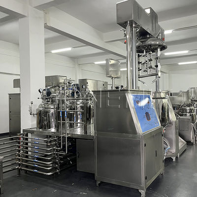Équipement d'émulsification à double levage à homogénéisation sous vide automatique