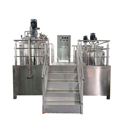 Machine de mélangeur de couleurs capillaires sous vide Homogénéisant mélangeur de teinture capillaire émulsifiante