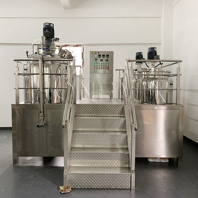 Machine de mélangeur de couleurs capillaires sous vide Homogénéisant mélangeur de teinture capillaire émulsifiante