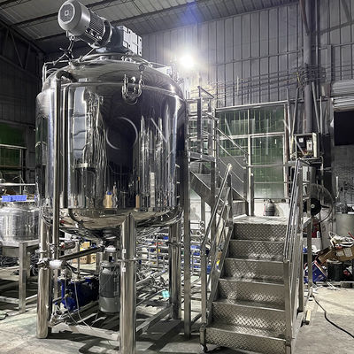 Machine de mélangeur de crème cosmétique sous vide Homogénéiseur Mélangeur émulsifiant