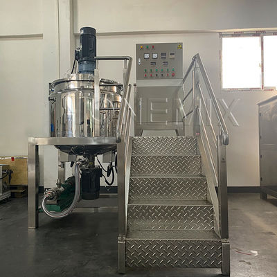 Petite machine à faire du savon liquide 300L machine à mélanger le shampooing avec agitateur