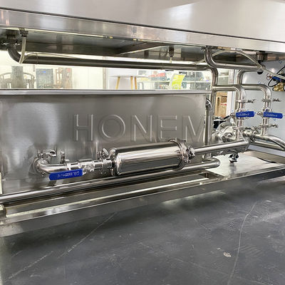 Équipement auxiliaire rotatif 1,25 kW machine à laver à bouteilles à double ligne