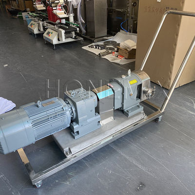 316 pompe à lobe rotatif en acier inoxydable 2.2KW / 4KW / 5.5KW Puissance