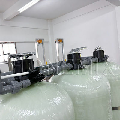 Installation de traitement de l'eau de précision RO 2000L Système de prétraitement de l'eau FRP