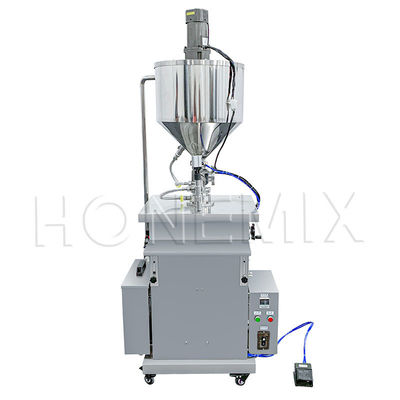 Machine de remplissage de baume à chaleur cosmétique, machine de remplissage verticale semi-automatique
