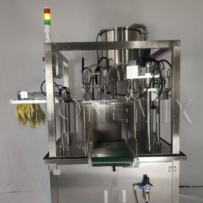 1.5KW machine d'emballage automatique à deux têtes de remplissage à vis