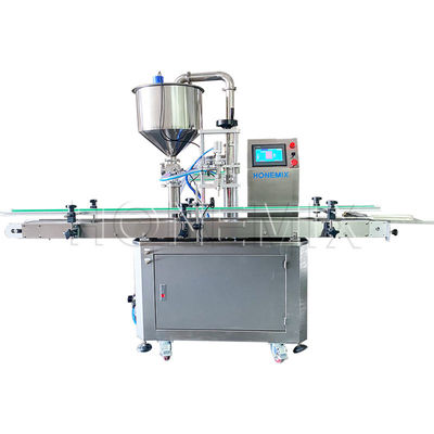 Machine automatique de remplissage de crème à tête unique 110V / 220V 50Hz pour le remplissage de gel de douche