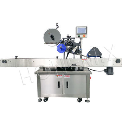 Machine électrique automatique horizontale pour l' étiquetage de petits flacons 220V 50HZ