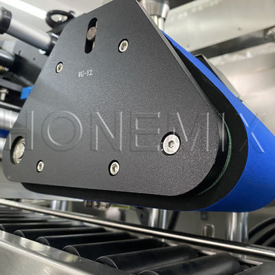 Machine électrique automatique horizontale pour l' étiquetage de petits flacons 220V 50HZ