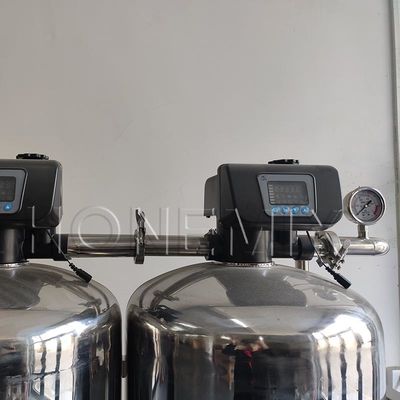 Installation de traitement de l'eau par osmose inverse à deux étages SUS304 avec système EDI pur