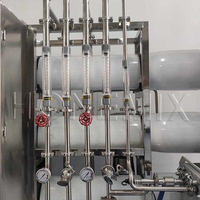 Installation de traitement de l'eau par osmose inverse à deux étages SUS304 avec système EDI pur