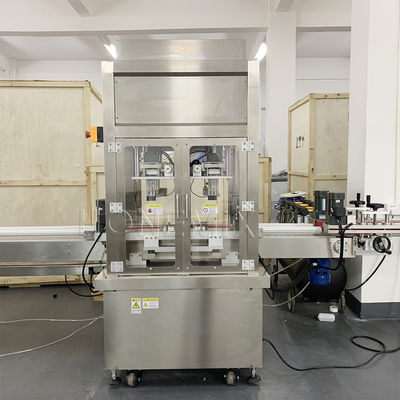 Machine de remplissage de crème à quatre têtes à traçage de servo-piston