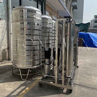 Machine de traitement de l'eau RO 380V 500L Système de filtration de l'eau par osmose inverse