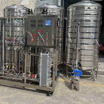 Machine de traitement de l'eau RO 380V 500L Système de filtration de l'eau par osmose inverse