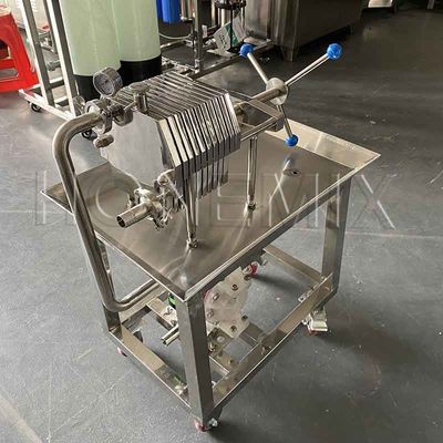 Machine de fabrication de parfums en acier inoxydable Plaque de précision et filtre de cadre