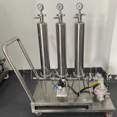 Machine de fabrication de parfums liquides Filtre de parfums à trois étapes en acier inoxydable