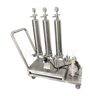 Machine de fabrication de parfums liquides Filtre de parfums à trois étapes en acier inoxydable