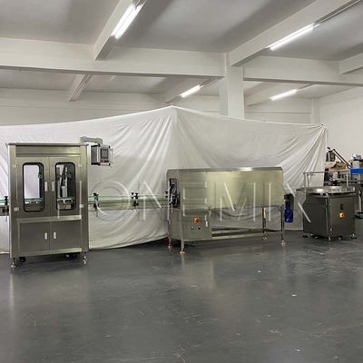 Équipement auxiliaire automatique 220V ligne de stérilisation de lavage de bouteilles