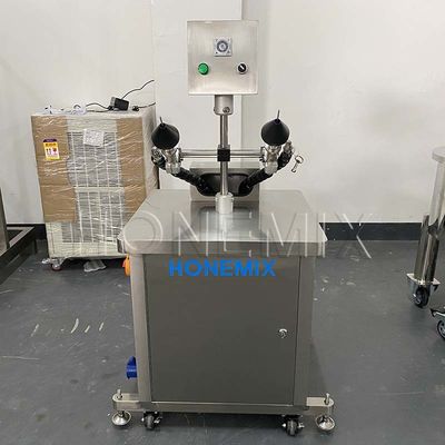 Machine à souffler de l'air dans les bouteilles à double tête pour le nettoyage interne