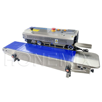 Machine d'étanchéité horizontale à films en plastique 600W chauffage électrique étancheuse à sacs en plastique