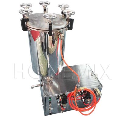 Machine de remplissage sous pression de crème épaisse de mascara de maquillage semi-automatique