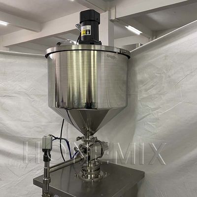Machine de remplissage de débris alimentaires Paddle de mélange vertical Contrôle pneumatique