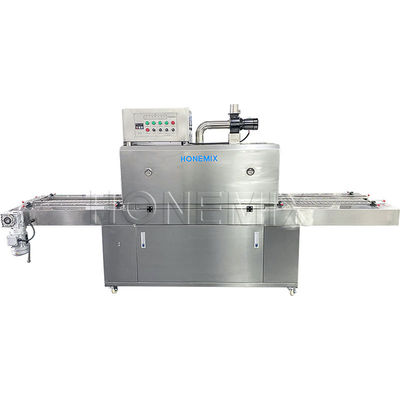 Machine de rétrécissement de film de boîte à vapeur machine de rétrécissement de tunnel thermique personnalisée