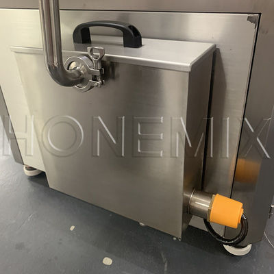 Machine automatique de remplissage à la crème chauffée avec deux buses de remplissage