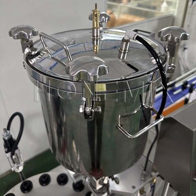 Machine de remplissage de crème quantitative rotative 220V pour le dissolvant de lèvre