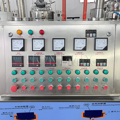 50L émulsifiant sous vide homogénéiseur mélangeur machine à faire de pommade