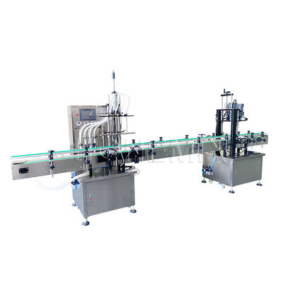 Machine de remplissage et d' enveloppe de jus de vin rouge 220V remplisseur liquide automatique