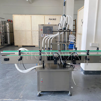 Machine de remplissage et d' enveloppe de jus de vin rouge 220V remplisseur liquide automatique