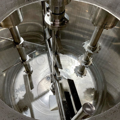 Machine de mélangeur industriel à émulsification sous vide Machine de fabrication de dentifrice