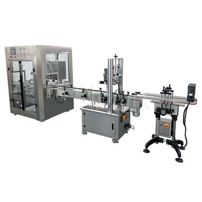 Machines de remplissage de liquide pour bouteilles de sauce 220V Contrôle PLC Conception imperméable