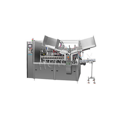 Équipement de remplissage de tubes de 9 kW Machine de remplissage et d'étanchéité de tubes souples à grande vitesse