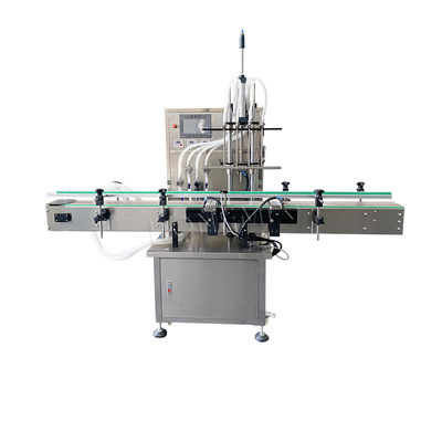 Machines automatiques de remplissage de bouteilles de liquide à 4 têtes