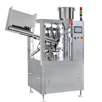 Machine à plier automatique pour le remplissage à la crème pour les tubes verticaux en aluminium