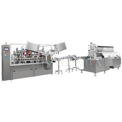 Machine automatique de remplissage de tubes à deux têtes à grande vitesse