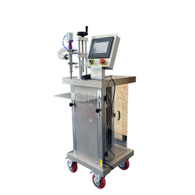 Machine de remplissage semi-automatique de flacons de savon liquide et de bouteilles de parfum